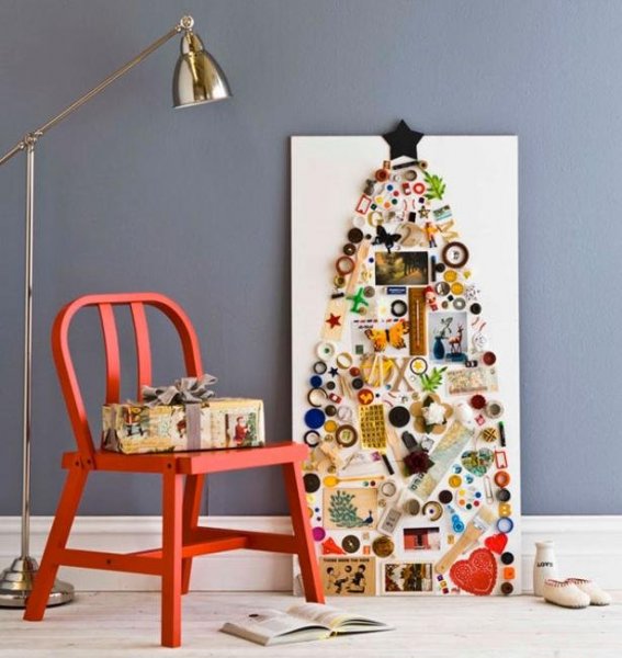 alternative-christmas-trees-handmade-decorations-recycled-crafts-33